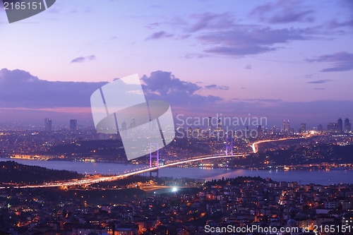 Image of Istanbul Turkey Bosporus Bridge