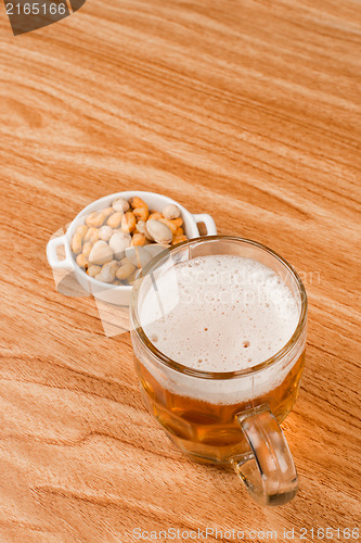 Image of Beer on bar counter