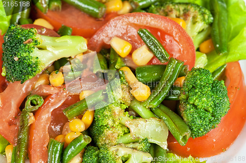 Image of vegetable salad