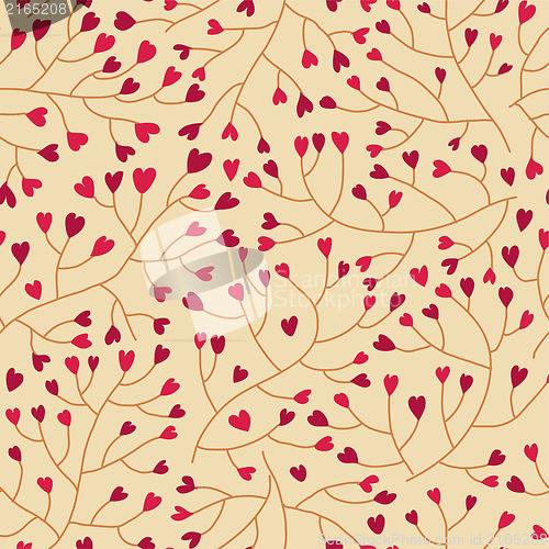 Image of Floral seamless pattern in vector