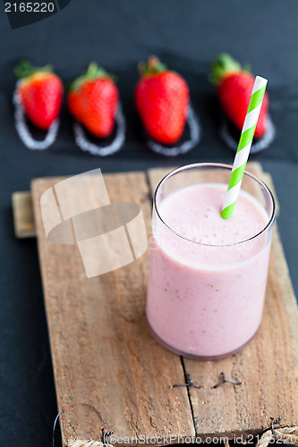 Image of Strawberry smoothie