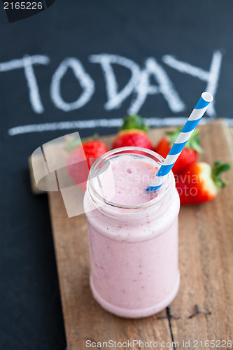 Image of Strawberry smoothie