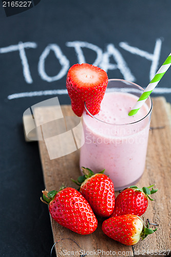 Image of Strawberry smoothie