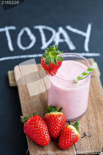 Image of Strawberry smoothie