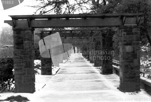 Image of Icy Park Walkway