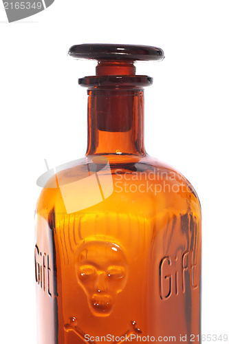 Image of Brown poison bottle