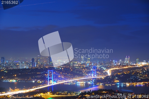 Image of Istanbul Turkey Bosporus Bridge