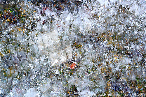 Image of texture of natural ice