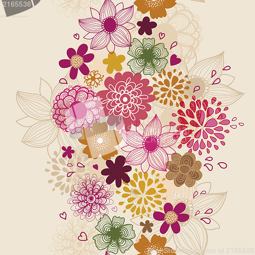 Image of Vintage romantic background