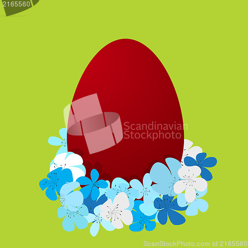 Image of Easter red egg