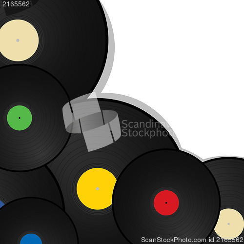 Image of Vinyl  background
