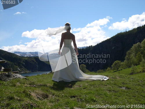 Image of Bride in Norway