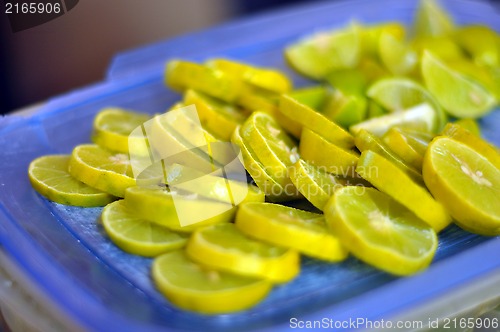 Image of sliced lime