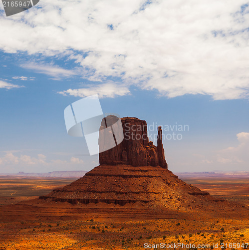 Image of Famous Monument Valley in USA