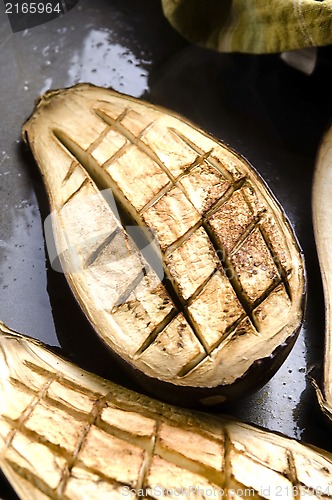 Image of Baked hot eggplant 