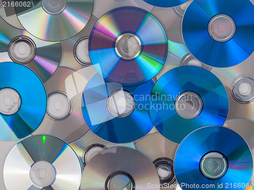 Image of CD DVD DB Bluray disc