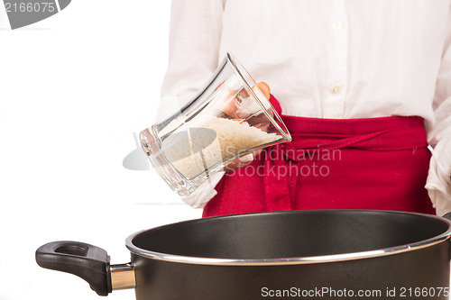 Image of Cooking with rice