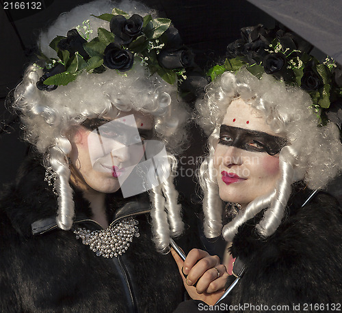 Image of Disguised Women