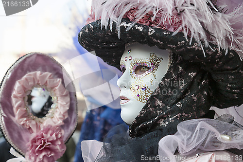 Image of Profile of a Venetian Mask