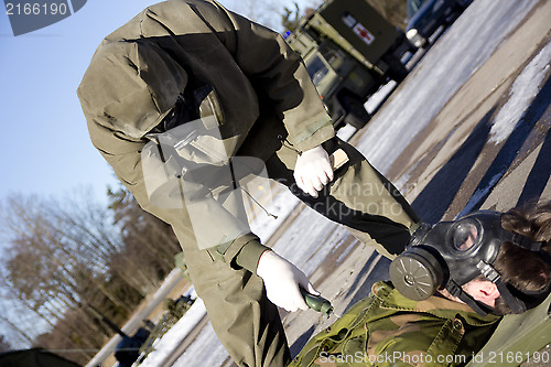 Image of Injured Soldier