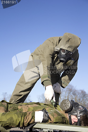 Image of Injured Soldier