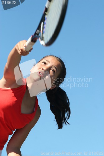 Image of Girl tennis