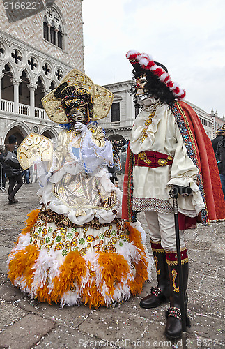 Image of Disguised Couple