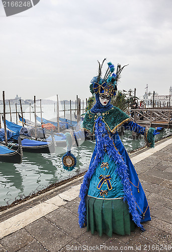 Image of Blue Venetian Disguise