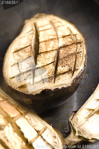 Image of Baked hot eggplant 