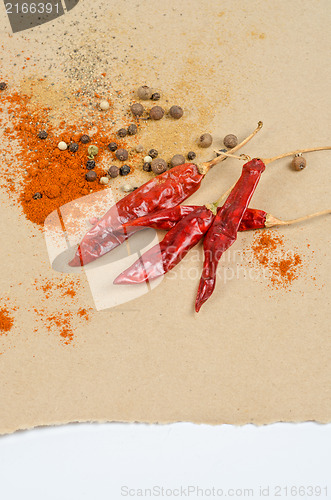 Image of peppers spices