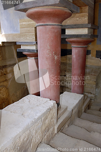 Image of Knossos palace in Crete