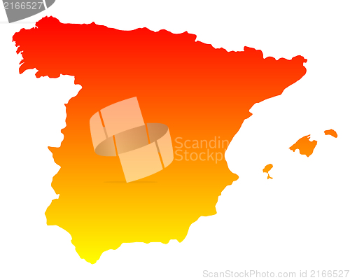 Image of Map of Spain