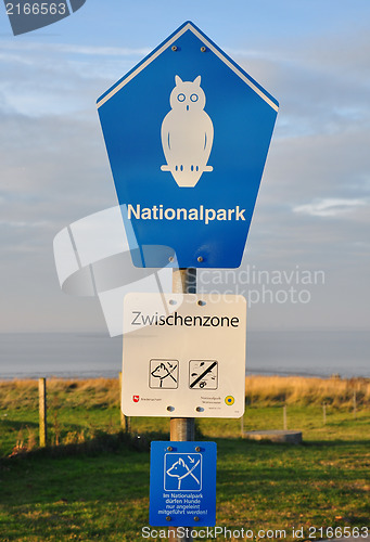 Image of Sign national park