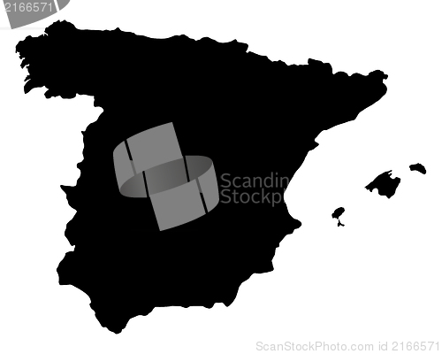 Image of Map of Spain