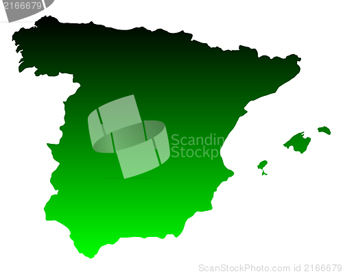 Image of Map of Spain