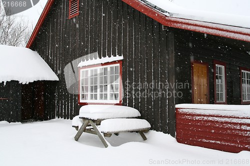Image of House in the snow