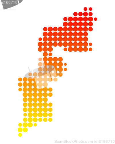 Image of Map of Burgenland