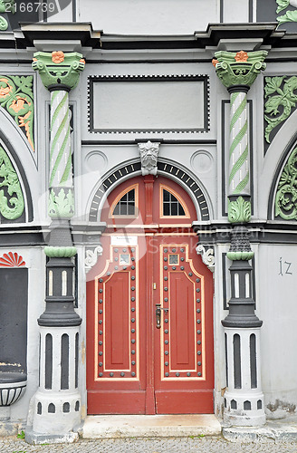 Image of Portal of Cranach house in Weimar