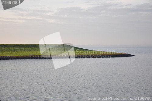 Image of Dike at North Sea