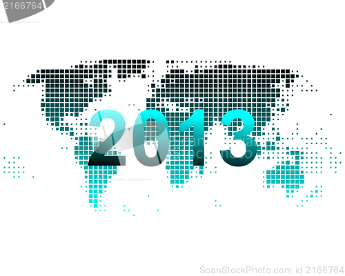 Image of World map 2013