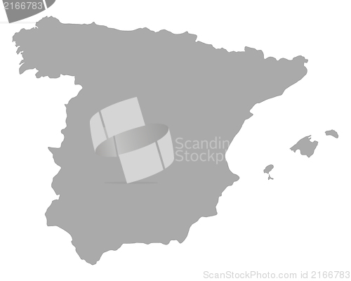 Image of Map of Spain