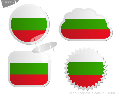 Image of Bulgaria flag labels