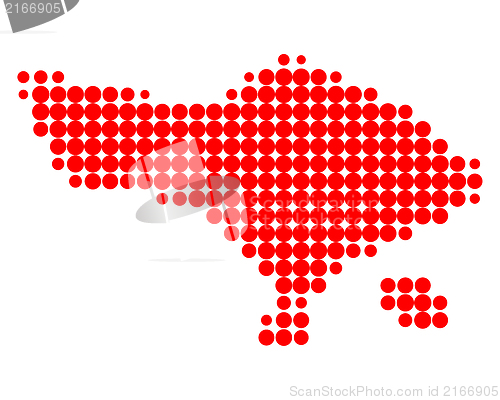 Image of Map of Bali