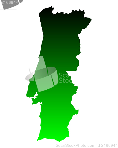 Image of Map of Portugal