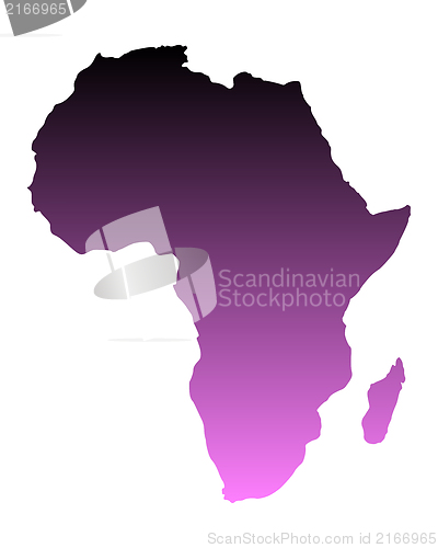 Image of Map of Africa