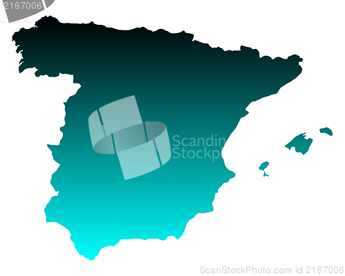 Image of Map of Spain
