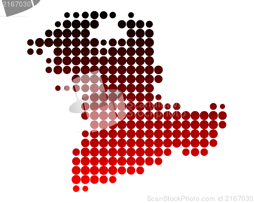 Image of Map of canton of Bern