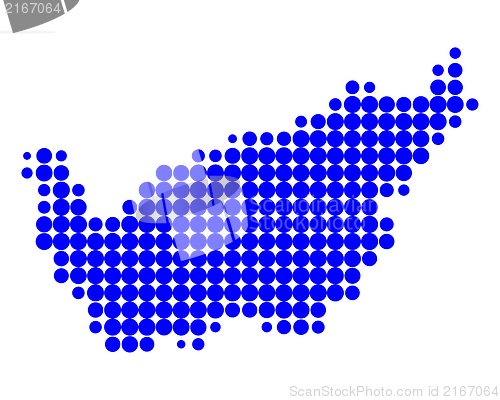 Image of Map of Valais