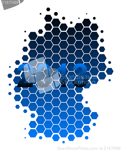 Image of Map of Germany 2013