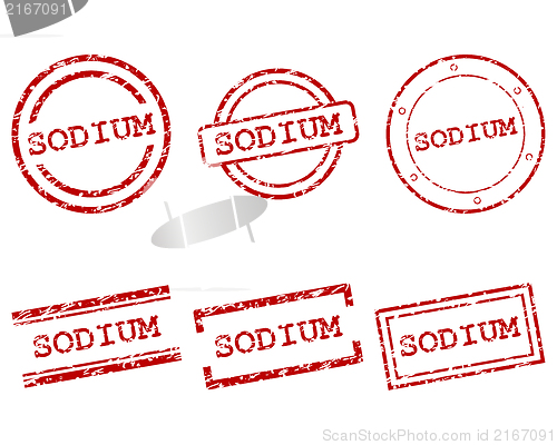 Image of Sodium stamps